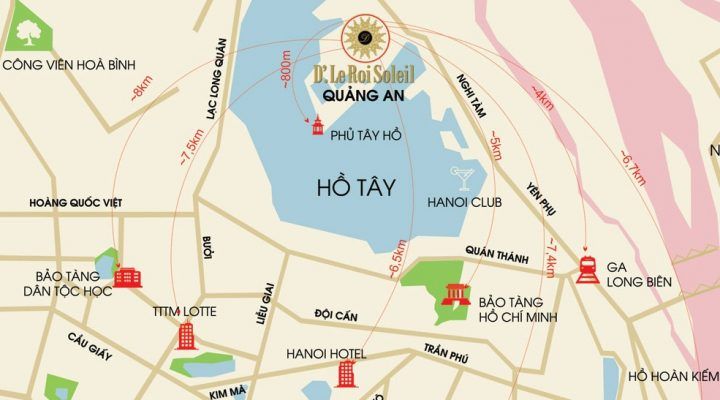 D.’ Le Roi Soleil Xuân Diệu tuyệt tác bên bờ Tây Hồ.