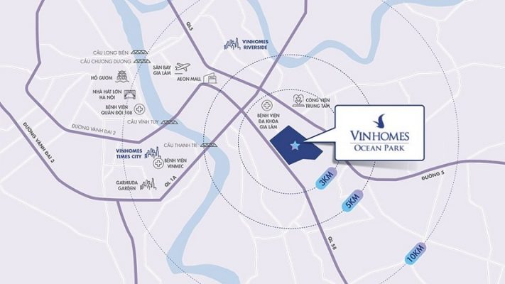 Vinhomes Ocean Park đại đô thị biển hồ đẳng cấp quốc tế.